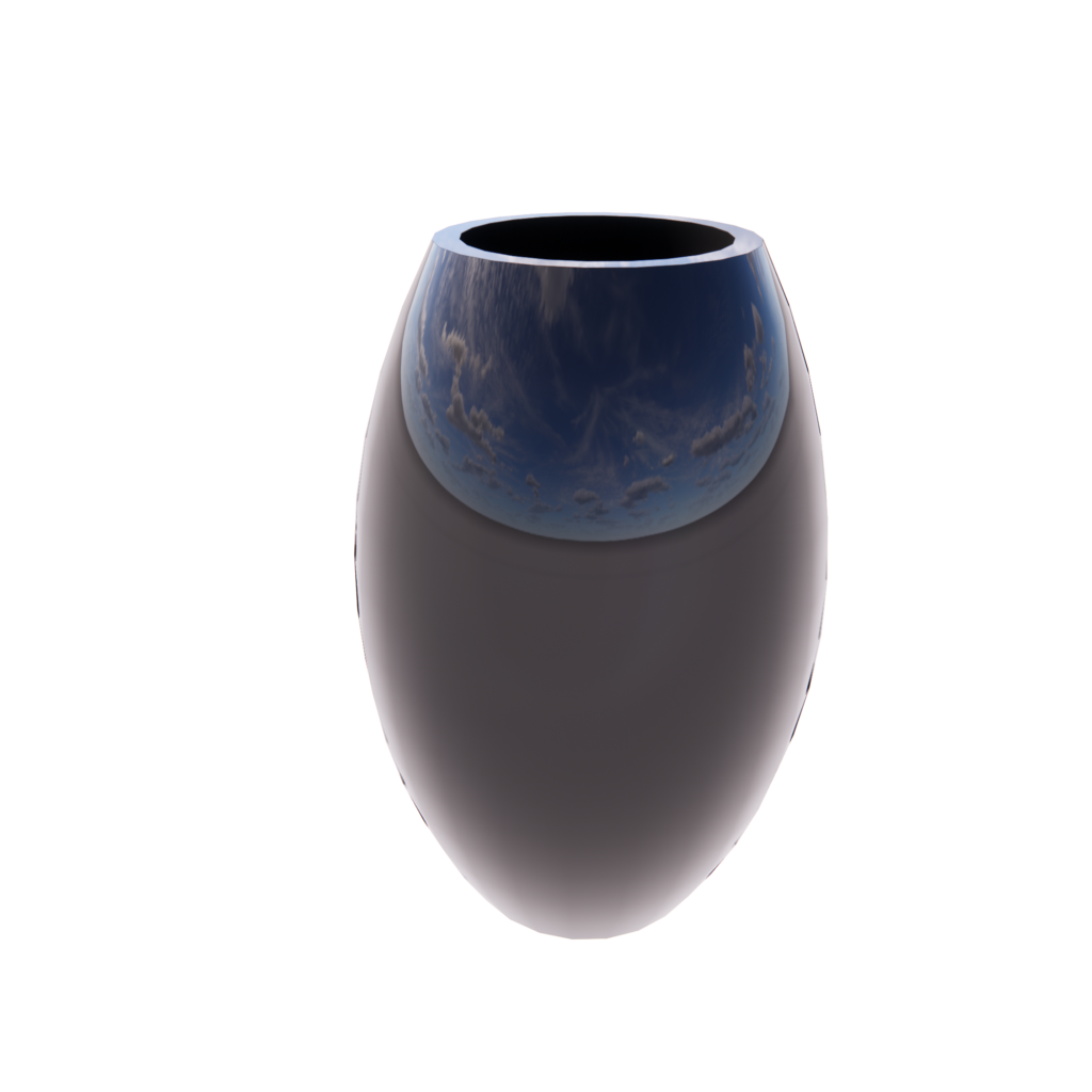 Vase Olive - Noir Intense